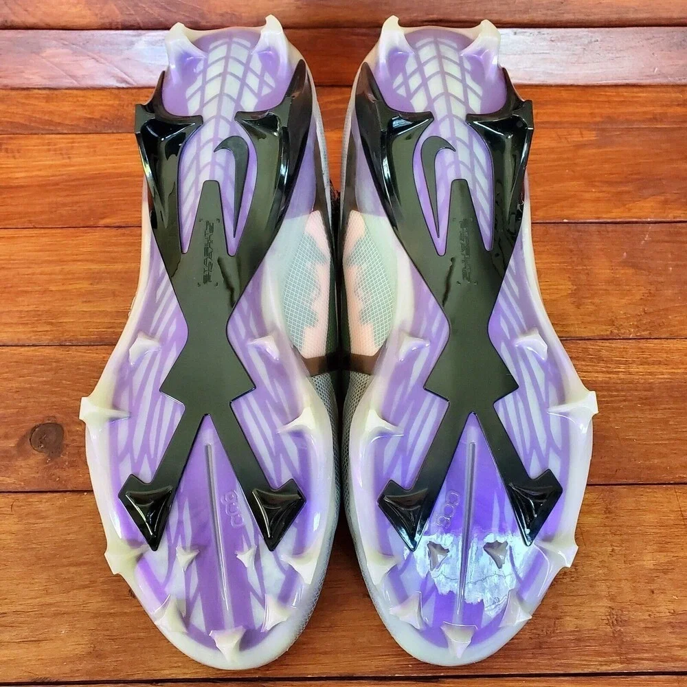 Nike Alpha Menace Elite 3 RW Wolf Grey Football Cleats CV0578-001 Sz 11
